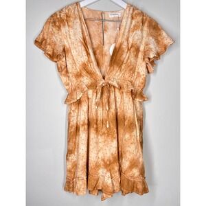 NWT STORIA Star Ruffle Romper S